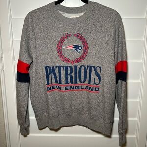 New England Patriots Gray Sweatshirt